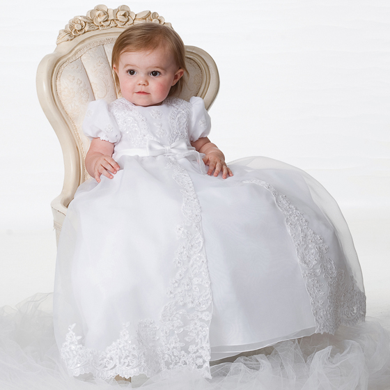 Sarah Louise Christening Gown & Bonnet - 1165